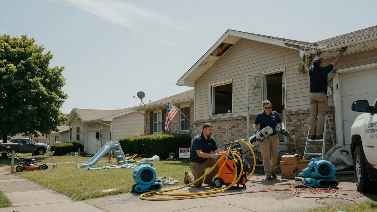 Water Damage Restoration in Wolflake, IN near me